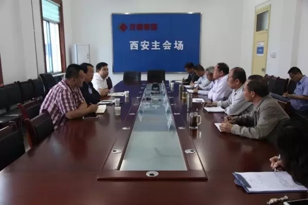 西安市大興新區(qū)土門管委會(huì)到龍鋼集團(tuán)進(jìn)行專題交流