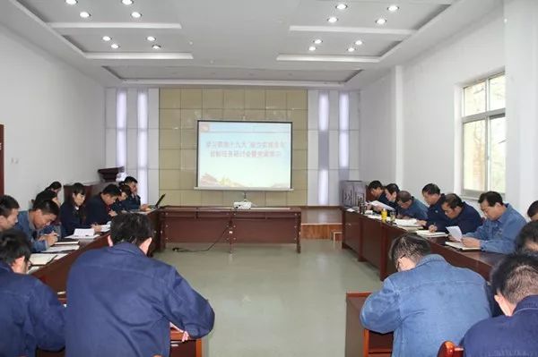 華冶公司召開(kāi)黨課學(xué)習(xí)貫徹十九大精神