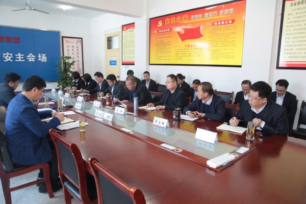 陜鋼集團對龍鋼集團2019年度黨建目標(biāo)責(zé)任落實暨黨風(fēng)廉政建設(shè)情況進行綜合檢查