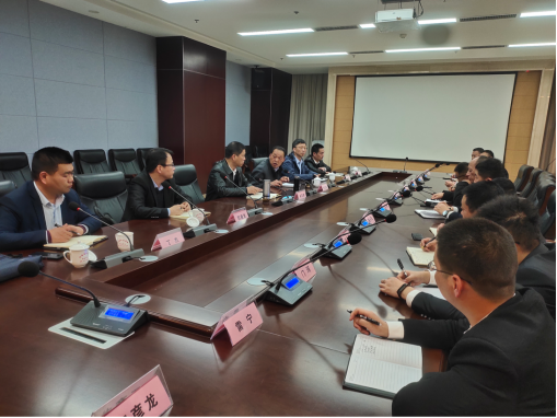 楊召朋調研指導禹拓公司工作