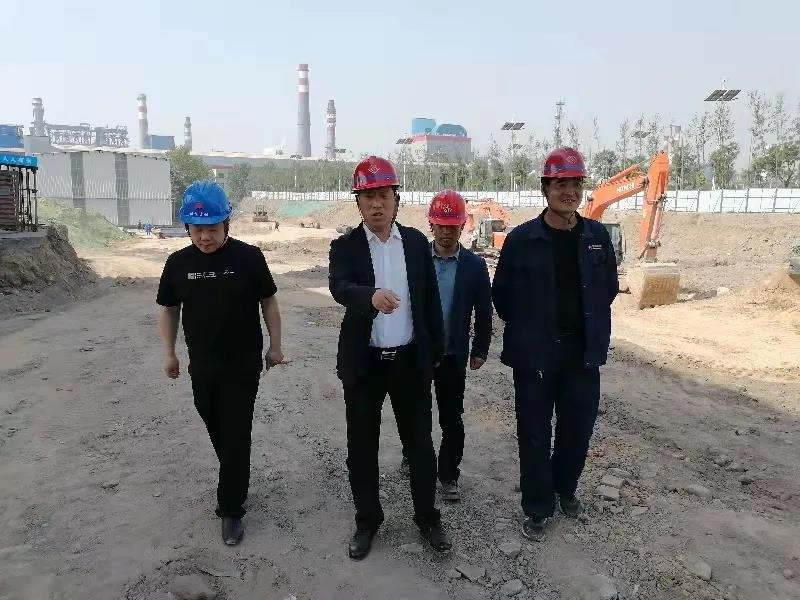 楊召朋深入龍鋼集團韓城基地調研